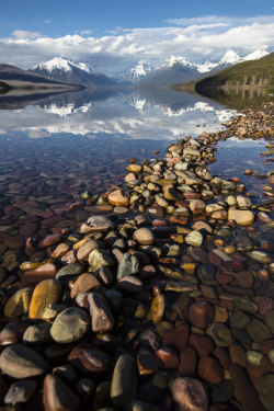 etherealvistas:  Lake McDonald Shoreline (USA) by Jacob W. Frank Photography || Website