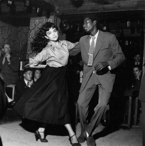 Beautiful pair of dancers at the Savoy Ballroom circa 1950. Nudes &amp; Noises  