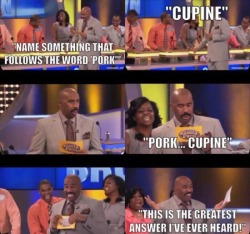 the-art-pimpette:  he may be a dick but he is the best host on Family Feud because of his reactions. &lt;XD 