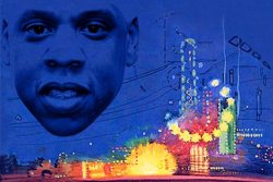 Quiz: Jay-Z Lyric or Line From The Great Gatsby? Jay-Z is writing part of the score to Baz Luhrmann's Great Gatsby, and what a perfect fit it is. Hova&rsquo;s lyrics and F. Scott Fitzgerald&rsquo;s classic have so much in common: Both describe struggle
