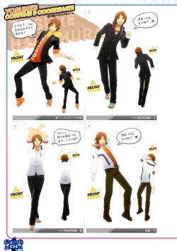 Yosuke’s Costume &amp; Coordinate from Persona 4: Dancing All NightYu’s Costume &amp; Coordinate
