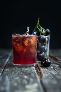 xsosandy:  heygingergirl:  obsessedbystrawberry: yummyinmytumbly:  Black Cherry Bourbon Cola Smash  That almost makes bourbon appealing …. almost.  It’s only a matter of time before we own you.  I’m torn. Looks like a refreshing, summertime drink.
