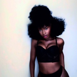 ohreinababyy:  luluhasaan:   Black Poodle   Queen let me love you