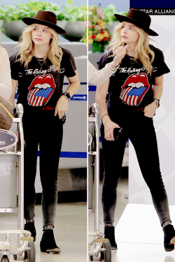 ms-moretz: Chloe Moretz arriving at LAX [May 13th, 2015]