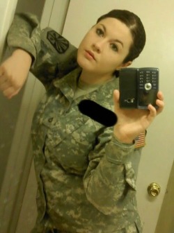 jaysincesthub:  incestqt:  illnevershowthese:  sexylittlethings:  This girl is SO FUCKING CUTE!  Time for me to re-enlist!  I love a girl in uniform  One of my all time favorites. (No incest needed)