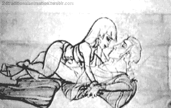 2dtraditionalanimation: Chel and Tulio - Rodolphe Guenoden and James Baxter