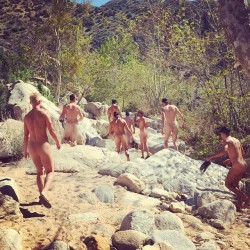 ayearofdeepcreek:  Naked hiking is the best #latergram #deepcreekhotsprings  