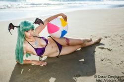 Morrigan Aensland - HezaChan (photo: ocwajbaum) Share your fav cosplay beauties at http://reddit.com/r/cosplaybabes