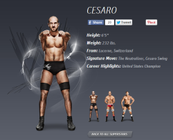 babyface-buddha:  So for some odd reason Antonio Cesaro has been renamed to simply Cesaro…okay. 