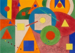 frenchcurious:Lloyd Ney (1893-1965). Group of Four Geometric Abstractions, circa 1940 - source Heritage Auctions.