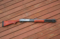 gunrunnerhell:  Remington 870 Sometimes its just nice to go back to the basics and leave all of the tactical rails, lasers, flashlights, off a classic shotgun. I’m still looking for an 870 like this to kind of balance out the rest of the shotguns I’ve