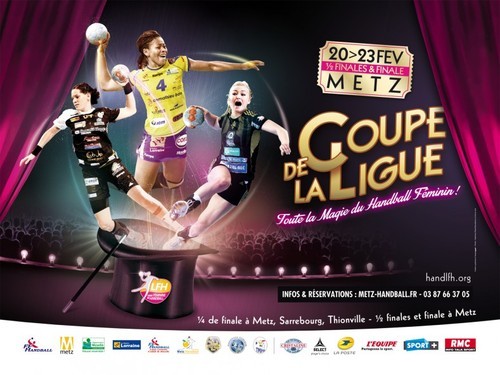 [Handball : Finale de la Coupe de la Ligue] : CJF Fleury Loiret Handball 20-25 Metz Handball 1