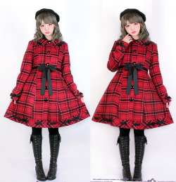lolita-wardrobe: New Release: Pumpkin Cat 【-A Little Lady-】 Lolita Coat ◆ Quick Delivery To Worldwide! &gt;&gt;&gt; https://lolitawardrobe.com/pumpkin-cat-a-little-lady-sweet-lolita-winter-coat_p4710.html 