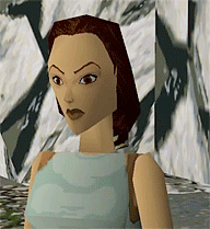 thesnowmaid:  peter-capaldi-yo:  gaminginsanity: The Evolution of Lara Croft.  from wobble blob to i forgot she’s not real  wOBBLE BLOB OMG