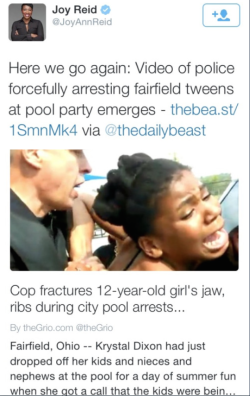 eunxoia:  krxs10:  !!!!!! IT HAPPENED AGAIN !!!!!!Another Day At The Pool Turns Violent For A Black Family After Police Are CalledKrystal Dixon dropped off her kids and nieces and nephews at the Fairfield, Ohio, pool just as she’d done many times before.