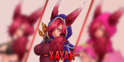 Xayah is up in Gumroad for direct purchase! Thank you for yor support :D