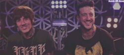 born-t0-lose:  Oliver Sykes And Austin Carlile 