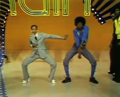 60s soul train super funky dancing gif | WiffleGif