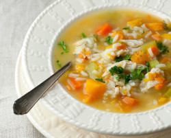 fattributes:  Chicken Soup With Rice