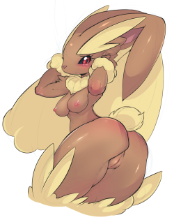 Lopunny and Gardevoir for Anon