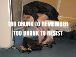 Zu betrunken, um sich zu erinnern.Zu betrunken, um sich zu wehren.