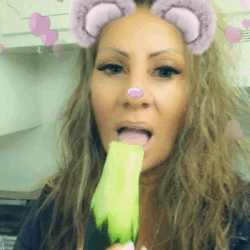 New video of me enjoying my cucumber 