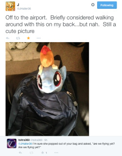 tsitra360:I put way too much effort into such a simple joke, but it was worth it.I’m sure anyone would be surprised with a random Dash jumping out of the bag next to you on the plane.To my friend Jhaller, based on his tweet. And also thank you PikaPetey