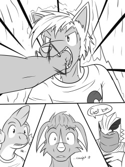 Pokemon Combat Academy, pg 42-43Counter-attack!  There’s a reason he’s calls himself the Black Fang.