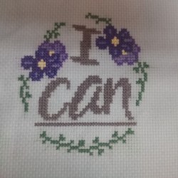 I stitched this for my psychologist who has been helping me cope through one of the most awful times of my life. Pattern by @SpaceStitching on etsy.