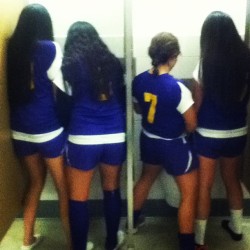 ipstanding:  When you gotta go you gotta go. #LOL #Urinals #NotReallyPeeing #TheStruggle #Soccer @stephizzy10 @ana10gomez 