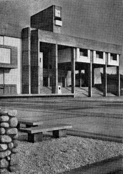 fuckyeahbrutalism:  Toyota Auditorium, Nagoya University, Chikusa-ku, Nagoya, Japan, 1960(Fumihiko Maki)