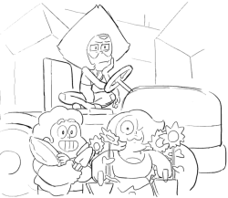 troffie:  Here are some of the drawings I did from the episode “Back to the Kindergarten” from Steven Universe. I really adore this episode, and had a lot of fun drawing the interactions between Peridot, Steven and Amethyst.When you’re going through