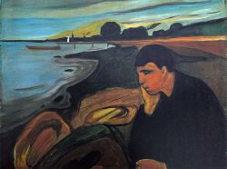 malinconie:  Edvard Munch,Â Melancholy, 1894â€“1896   