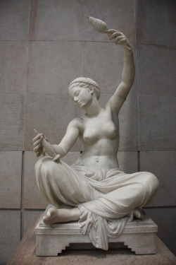 statuemania: Jeune fille de Mégare by Louis-Ernest Barrias, 1868-70, Musée d’Orsay, Paris. (Photo by ***Camille***)