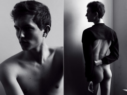 sean-clancy:  Egor by Hadar Pitchon  for “Male model as muse” in Bite Magazine     