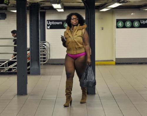No pants subway ride day