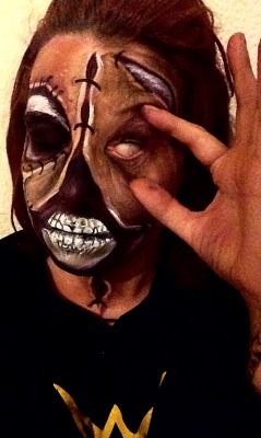 squiglet:  Duno what I’m doing and duno why I made this lol got bored  Amazing makeup!