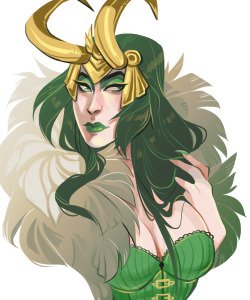 envyhime:  I’ve been so gay for her lately…this is the sfw version lmao 