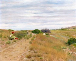 classic-art:  The Old Sand RoadWilliam Merritt Chase, c. 1894 