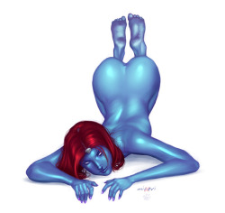 superheropornpics:  Who’s hotter: Mystique or Leela? If you want to vote for your favorite, register for free at Luscious.net and take part in the first round of our third-annual Miss Wonderslut Pageant.