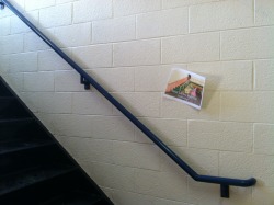 boopthestars:SOMEONE PUT THESE BY THE STAIRS AT MY SCHOOL
