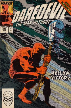 Daredevil No. 276 (Marvel Comics, 1990). Cover art by John Romita Jr. and Al Williamson. From Oxfam in Nottingham.