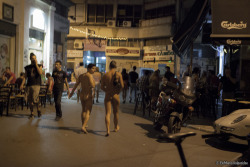 urbannudism:  Naked in the center of Thessaloniki  https://vimeo.com/74696604 photo by Elefhteria Kalpenidou  