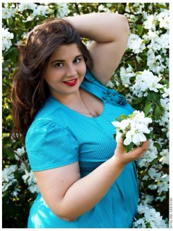 prettyfatladies:  The Worldâ€™s Most Beautiful Fat Women: Alexandra Shcherbakova Alexandra Shcherbakova is a 25-year-old plus-size model who lives in St. Petersburg, Russia.  She is also a PR Manager for the Perfect Happiness project, organizes the â€œNor