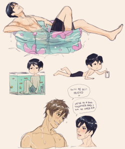 Ive never actually watched Free! but based on what Ive seen on my dash I think I can safely say its about a dude named haruka, and his only hobby is shoving his ass into even the smallest bodies of water, and he has friends for some reason.and theres