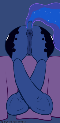 vertex-the-pony:  vertex-the-pony:  Quick Luna butt. I originally started with just some hooves and decided to add the butt afterwards.  why is this still getting notes?  Because pony butts are worth noting