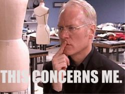 everythingsbetterwithbisexuals:  nokki1:  cypheroftyr:  tiny-vessels:  achubbycupcake:  Tim Gunn on Plus Size Clothing “Have you seen most of the plus-size sections out there? It’s horrifying. Whoever’s designing for plus-size doesn’t get it.
