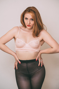 vivalafrankie:  You don’t understand how freeing these photos are for me. This is the first time I’ve ever shot in just my underwear because I’ve always felt too self-conscious, but now I look at these and I actually feel empowered. I don’t have