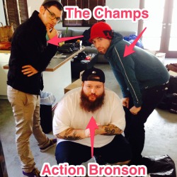 The Champs Podcast - Guest: Action Bronson The New York rapper sits down with the Champs to discuss smoking weed with his bad-bitch mother, the stupidity of his name and what makes for a great album.