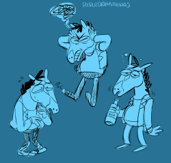 doodledrawsthings:couple of Bojack scribbles cuz I just finished Season 4 in one night and wow i’m a mess